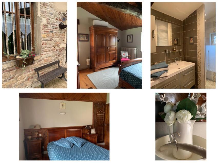 Moulin Crozet Bed & Breakfast Montceaux Bagian luar foto